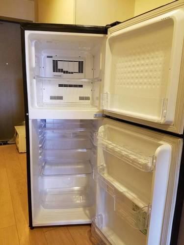 MITSUBISHI／冷蔵庫／BLACK※状態良いです - 冷蔵庫 