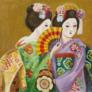 「絵画展 口と足で表現する世界の芸術家たち」(福井) - 福井市