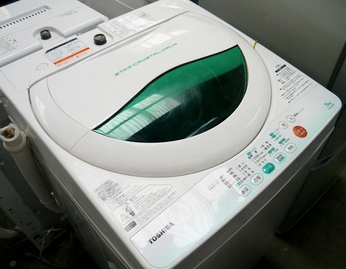 【6月セールスタートです！新生活応援キャンペーン第三弾！！！】2012年製 東芝 5.0kg洗濯機 AW-605