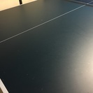 卓球台 国際規格サイズ (移動キャスター付）＋卓球マシーン＋ボール45個＋ラケット2個 中古