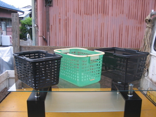 差し上げます 買い物かご取っ手付きカゴ3つまとめて わらしべくん 豊田の家庭用品 その他 の中古あげます 譲ります ジモティーで不用品の処分