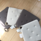 【IKEA】JUSTINAチェアパッド4枚セット（used）