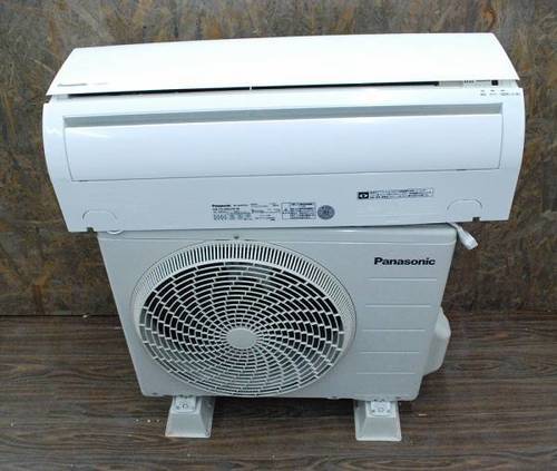 Panasonic/パナソニック ルームエアコン CS-285CFR/CU-F285C 2015年製 冷房/暖房/除湿対応 ジャンク