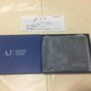 本物 新品未使用のアルマーニジーンズの財布