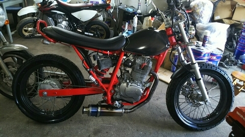 FTR223　カスタム車両　セル始動！状態良いです！TW?TR?