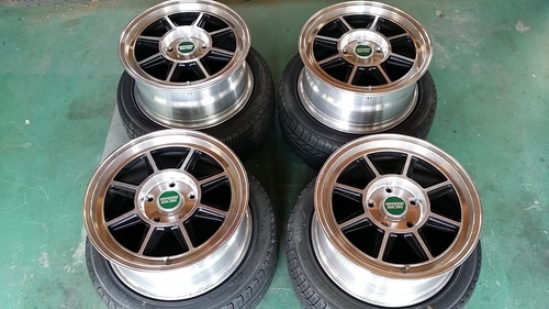 新作高品質 ヤフオク! - 15インチ 4H114.3 8.5J-6 4穴 ハヤシ
