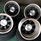 ハヤシストリート　ＳＴＦ　１５インチ　５穴　7Ｊ+38