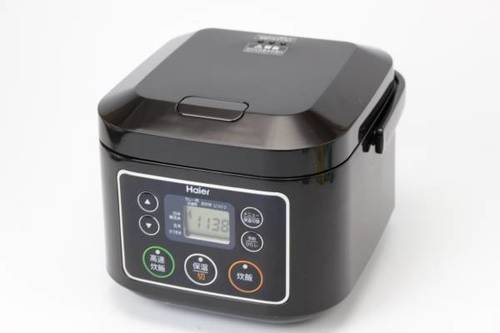 181) Haier 3合炊きマイコンジャー炊飯器ブラック 2014年製 JJ-M30B(K) ハイアール