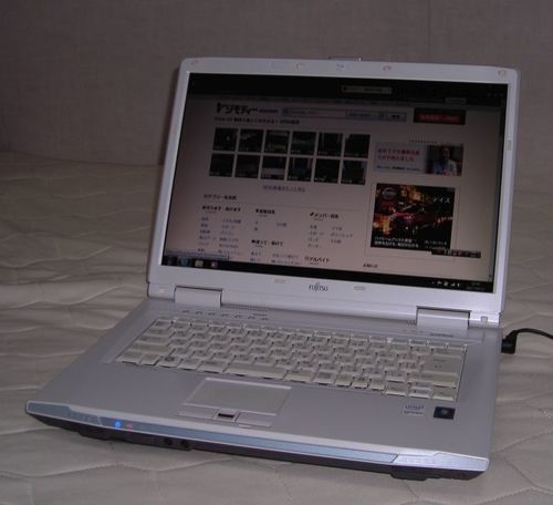 【終了】富士通ノート BIBLO NF70Y (T7250/2G/120G/W7)