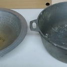 値下げ！アルミ鍋と鉄鍋