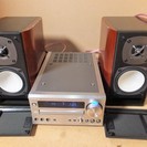 ☆	オンキョー ONKYO CR-D1LTD D-112ELTD CD一体型ミニコンポ◆CDレシーバー チューナーアンプ+2Wayスピーカー