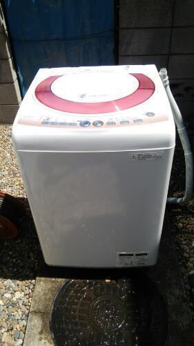 ジモティ限定お買得❗⑱（保証付き）シャープ全自動洗濯機7リットル2011年製品