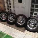 🌹値下げました 激安DOOD FIEARホイールスタットレスタイヤ4本ナット付き