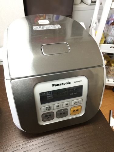 炊飯器売ります。 Panasonic SR-MY051 3合炊き 2015年製