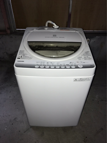 ☆人気TOSHIBA  東芝  全自動洗濯機  6.0kg  風乾燥  2014年製