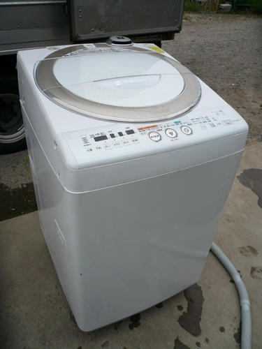 【大容量】【乾燥付】SHARP 洗濯乾燥機 8kg/4.5kg 9年製 ES-TG830