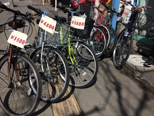 西友 自転車 5000 円