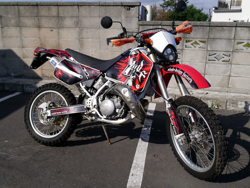 HONDAホンダ CRM250 オフバイ キャブO.H.済み