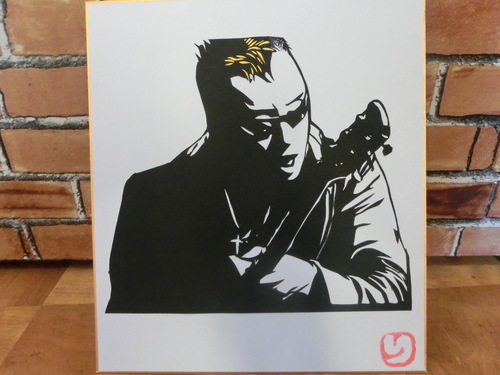 人気が高い 長渕剛 手織り機製作 刺繍 JAPAN ２枚セット 日本刀 最安