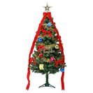 クリスマスツリーセット 120cm (飾り・LEDイルミネーショ...