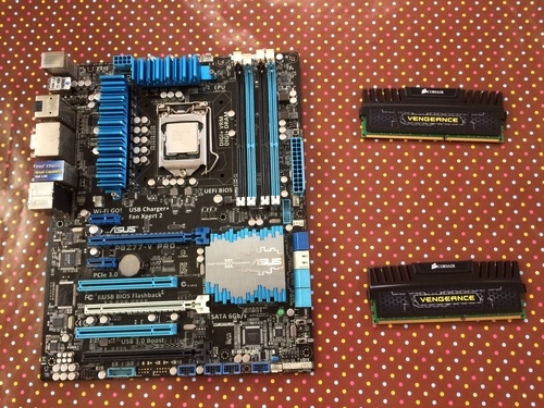 (動作品)　corei7-3770k・p8z77-v pro・メモリ16ｇ