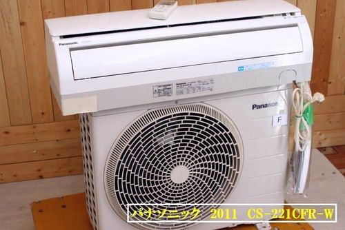 F  Panasonic パナソニック インバーター冷暖房除湿タイプ CS-221CFR 2011年製
