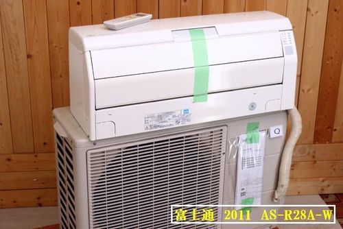 Q  富士通 インバーター冷暖房 エアコン　AS-R28A-W 自動掃除機能 2011年製