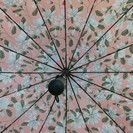 美品　傘　大きい　ピンク　２５４
