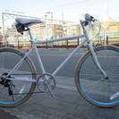 ♪ジモティー特価♪２０１７新車　２６インチカジュアルスポーツバイク　７段変速　新大阪サイクルキッズ