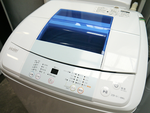 【6月セールスタートです！新生活応援キャンペーン第三弾！！！】  2015年製 ハイアール HAIER 洗濯機 5kg JW-K50H
