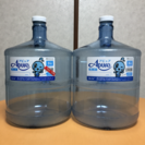 【取引済】アピュアRO水用の大ボトル(11.4リットル)2本