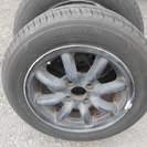 値下げ☆フィット用バリ山タイヤとホイールセット