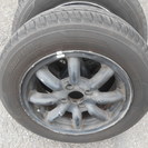 値下げ☆フィット用バリ山タイヤとホイールセット