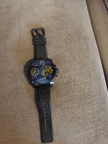 ディーゼル 腕時計 ウォッチ Blue Hue Leather DZ7127 | noonanwaste.com