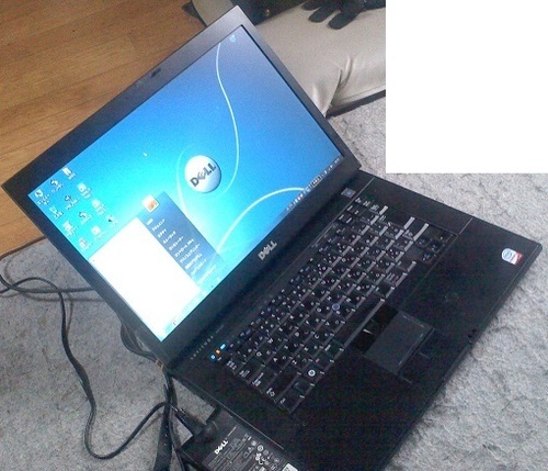 (商談無事終了7月9日お渡し済み)DELL　LATITUDE　E6500　Windows7Pro64ビット　A4ノート拡張端子多数搭載、頑丈CPU冷却ファン性能良し、回転音静か。これからの季節に耐えうる機種