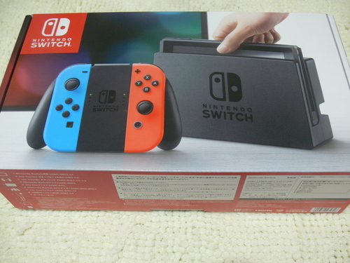 【任天堂スイッチ】Nintendo Switch Joy-Con(L)ネオンブルー/(R)ネオンレッド【ニンテンドー】