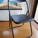パイプ椅子（黒色）