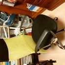 【使用済中古品】椅子（ハイバックチェア、グリーン）引き取り希望