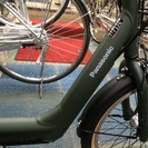 パナソニック電動自転車 ギュットアニーズEX マットディープグリーン BE-ELAE03