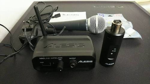 フルセット!!ダイナミックマイクを無線に!!!!ALESIS ( アレシス ) / MicLink Wireless 付属品おまけ