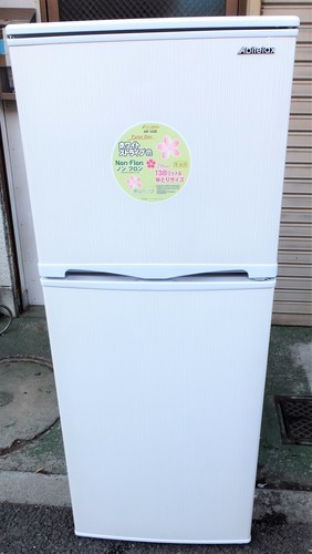 ☆\t吉井電気 Abitelax AR-143E 138L 2ドア電気冷凍冷蔵庫◆使い勝手の良さがポイント