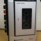 昭和レトロ SANYO カセットテープレコーダー