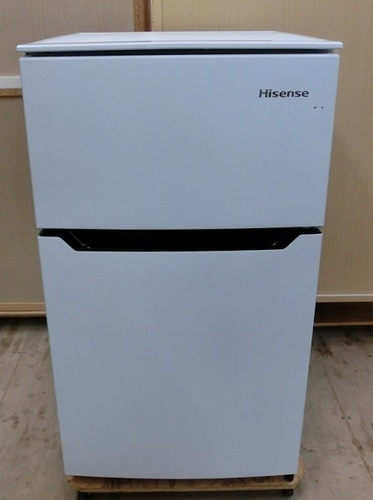 【販売終了しました。ありがとうございます。】Hisense　2ドア　冷凍冷蔵庫　HR-B95A　2016年製　中古品