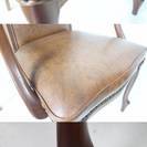 マルニ アームチェア アンティーク 椅子 ２客 ダイニングチェア ビンテージ オールド レトロ 鋲打ち ベルサイユマキシマム