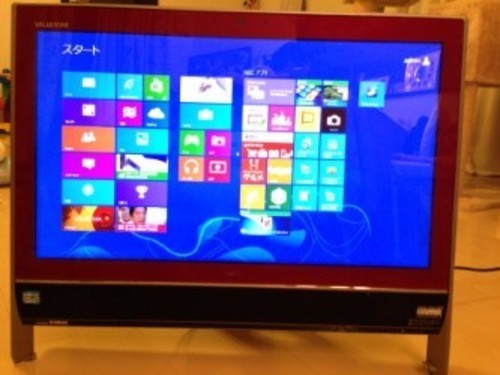 ｛交渉中｝一体型パソコン・NEC VN570/JS i5 3210M 2.50GHz 4G 1TB BD-RE　中古　地デジあり VALUESTAR