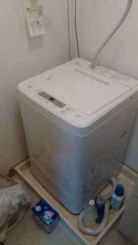 洗濯機　AQUA 4.5kg　2014年製　7月以降は栃木県で