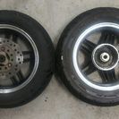 ライブディオZX社外ホイールタイヤセット