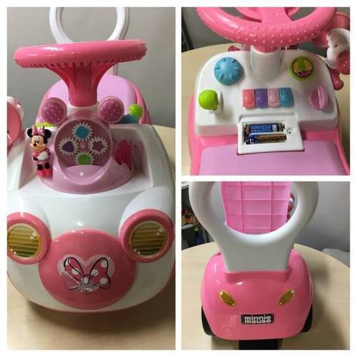 ディズニーミニー四輪車乗用手押し車ミニーマウス テリア 高座のキッズ用品 その他 の中古あげます 譲ります ジモティーで不用品の処分