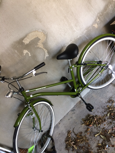 【美品★】おしゃれなグリーンの自転車☆