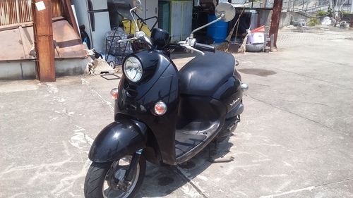 《決まりました》☆☆ヤマハビーノSA26J　水冷4スト低燃費　シックな黒